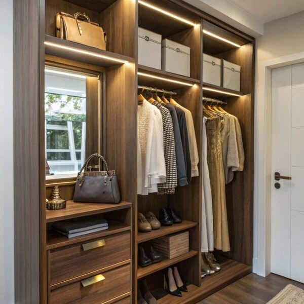 کلوزت روم مدرن MDF کد SW-CR-MD-MD-001